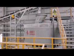 BBT TWPM-185 چرخ خازن مرطوب آسیاب آجر خاکستری تولید خط تجهیزات آسیاب