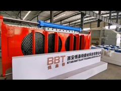 دستگاه ساخت آجر رسی، مشبک جلویی، اکسترودر، میکسر