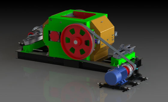 دستگاه تولید آجر سفالی با سنگ شکن غلتکی ریز پرسرعت برای آماده سازی مواد اولیه و بهبود انعطاف پذیری آجر