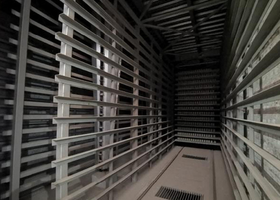 سیستم محفظه خشک کردن بلوک خاکی دستگاه خشک کن آجر خاک رس اتوماتیک 290 کیلووات