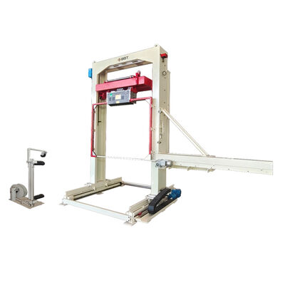 دستگاه بسته‌بندی تسمه‌ای آجر رسی برای بسته‌بندی پشته‌های آجر