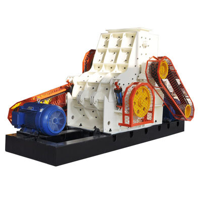 سنگ شکن چکشی دوار غلتکی دو دندانه با سرعت بالا برای صنعت ساخت آجر سفالی