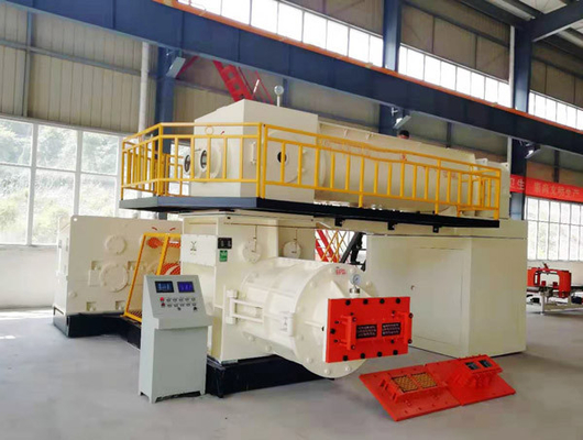 دستگاه اکسترودر خلاء خودکار آجر رسی برای آجرهای توخالی / جامد