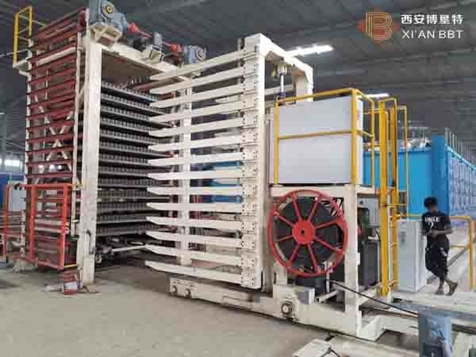 خط تولید ماشین آلات ساخت آجر گلی 2.5 ~ 2.8MPa فشار اکسترودینگ