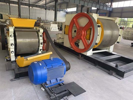 ماشین خردکن رولر آجر خاکستری با سرعت بالا برای کارخانه ساخت آجر