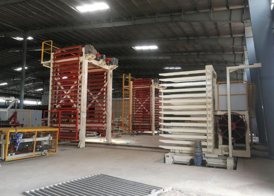 سیستم بارگیری و تخلیه آجر رسی تمام اتوماتیک برای دستگاه خشک کن آجر