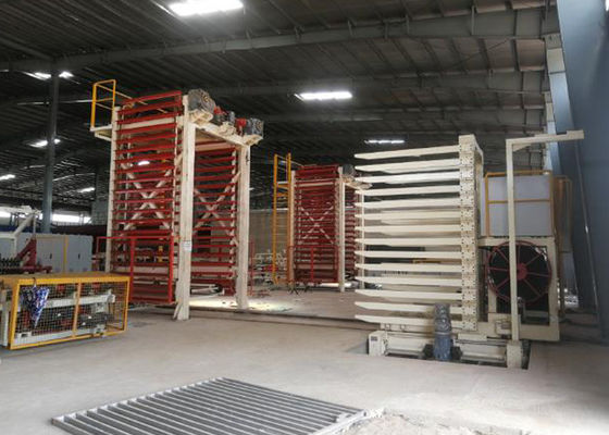 ماشین خشک کن اتوماتیک آجر خاکستری 100000 عدد تولید برای دو بار تنظیم آتش