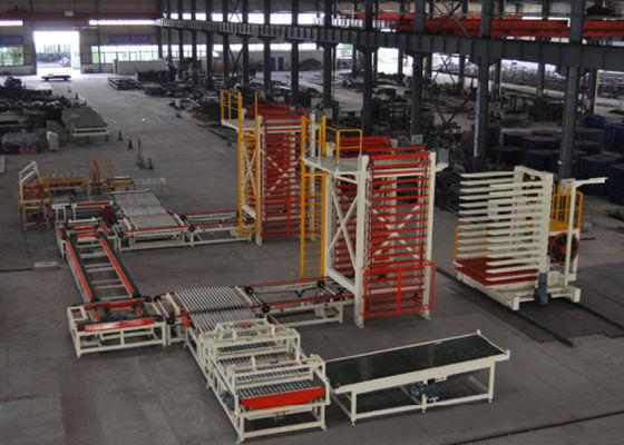 ماشین خشک کن اتوماتیک آجر خاکستری 100000 عدد تولید برای دو بار تنظیم آتش