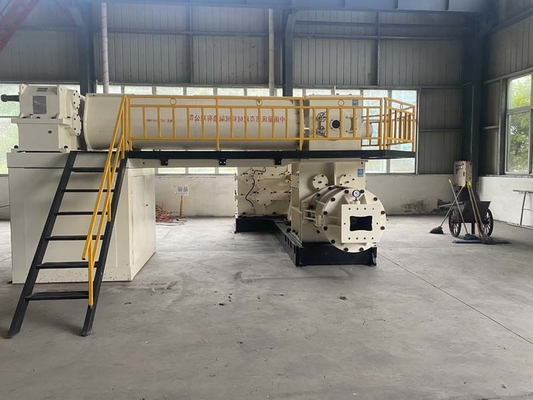 دستگاه اکسترودر خلاء فولاد کربنی EV60A Clay Brick Forming Tooth Mixing Machine
