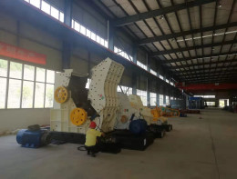آسیاب دستگاه سنگ شکن چکشی دو روتور HC800*2A برای پردازش مواد