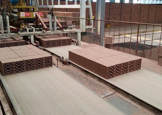 دستگاه برش آجر رسی با دقت بالا با طول برش 2.1 متر و 12-16 برش در دقیقه مدل QTQD-1