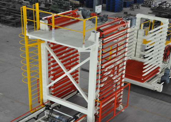 مواد کامل اتوماتیک بارگذاری و تخلیه سیستم ماشین برای خط ساخت آجر