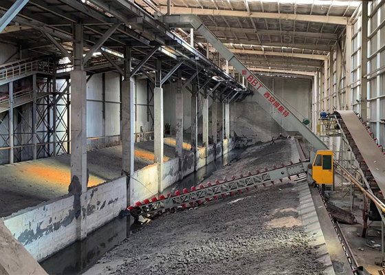 بیل مکانیکی سطلی هیدرولیک BBT برای خط تولید آجر اتاق پیری