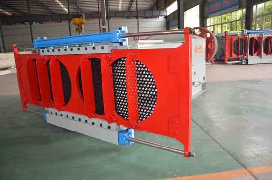 دستگاه آجر قرمز صنعتی میکسر شبکه جلویی 90-130 T/H ظرفیت