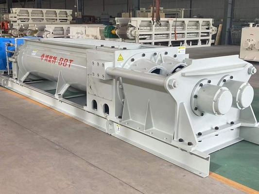 دستگاه آجر قرمز خودکار 30 - 40m³/H میکسر افقی با ظرفیت 30 - 40m³/H