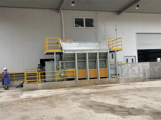 ماشین تغذیه پلیت کامل اتوماتیک ساخت آجر خاکستری پروژه با قدرت 7.5kw