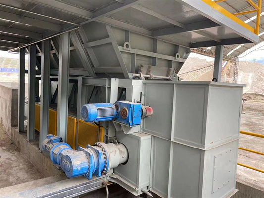 ماشین تغذیه پلیت کامل اتوماتیک ساخت آجر خاکستری پروژه با قدرت 7.5kw