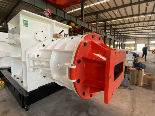 EV45A دستگاه ساخت آجر خاکستری با اکسترودر خلاء برای تولید بلوک های حفره ای جامد