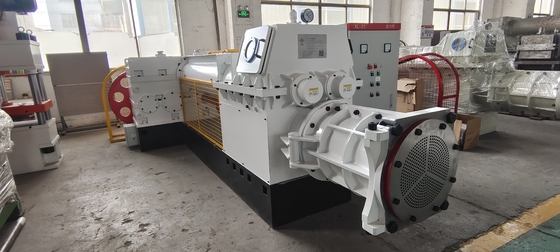 ماشین آلات اکسترودر اتوماتیک ساخت آجر خاکستری با اتاق خشک کن و سرعت 11rpm / min