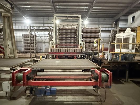 سیستم خشک کن تونل کاملا اتوماتیک ساخت بلوک های گل قرمز