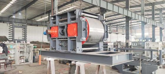 20 تا 100 تن در ساعت آسیاب غلتکی تصفیه خاکستری برای خرد کردن مواد خام، ساخت آجر رسی، ساخت بنتونیت