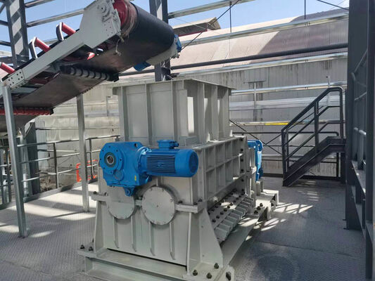 30 تا 120 تن/ساعت سنگ شکن رولر دو دندان خاکستری مواد اولیه خرد برای ساخت آجر خاکستری از تولید کننده BBT